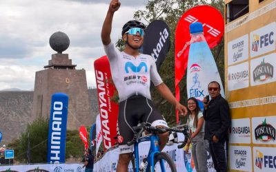 Santiago Montenegro wins the queen stage of the Cycling Tour of Ecuador