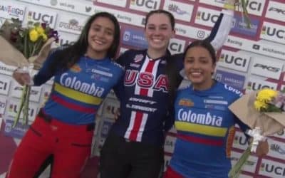 Podio completo para América en el cierre de Copa Mundo de BMX