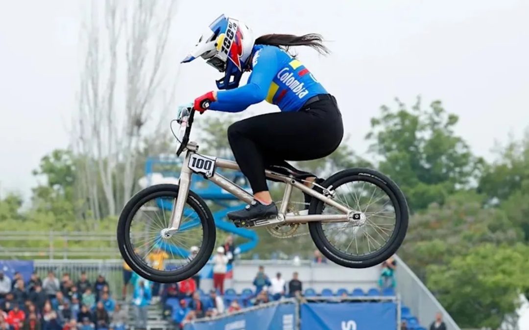 Mariana Pajón won three gold medals in BMX at the Pan American Games