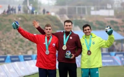 Canadá se quedó con los dos títulos del Mountain Bike en Santiago 2023