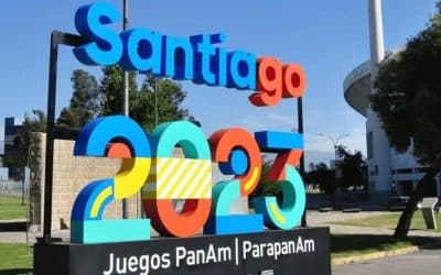 Seis abanderados del ciclismo en delegaciones de Santiago 2023