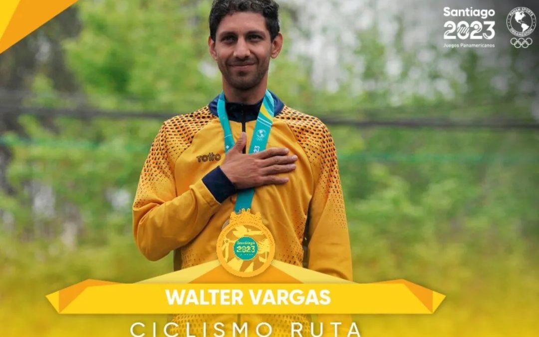 Walter Vargas surpassed Carapaz in the Santiago-2023 time trial