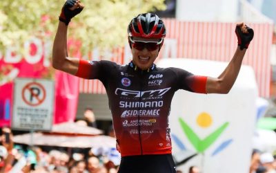 Diego Pescador escaped and won stage 8 of the RCN Classic