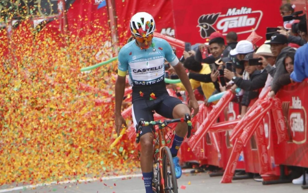 Cristian Yesid Bustos logra primer triunfo colombiano en la Vuelta a Guatemala 2023