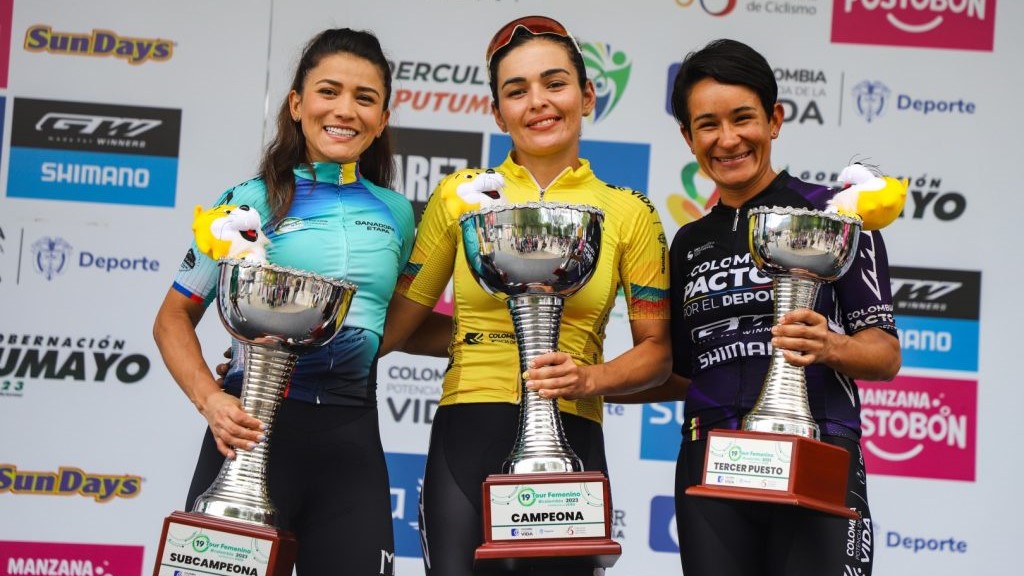 Estefanía Herrera, campeona del Tour Femenino Colombia 2023