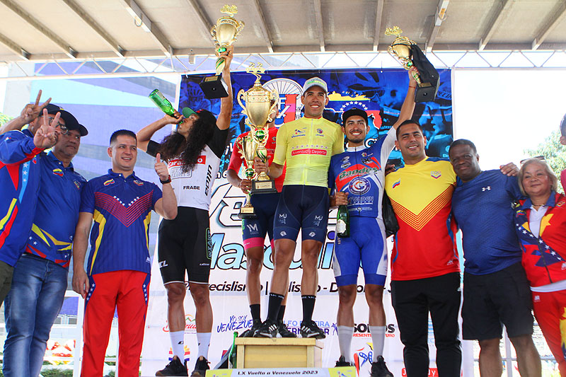 César Sanabria, champion the Tour of Venezuela in Caracas