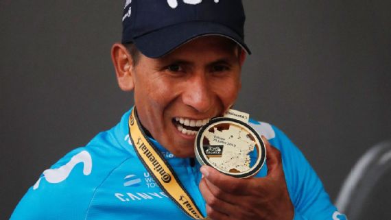 Nairo Quintana regresa esperanzado al Movistar