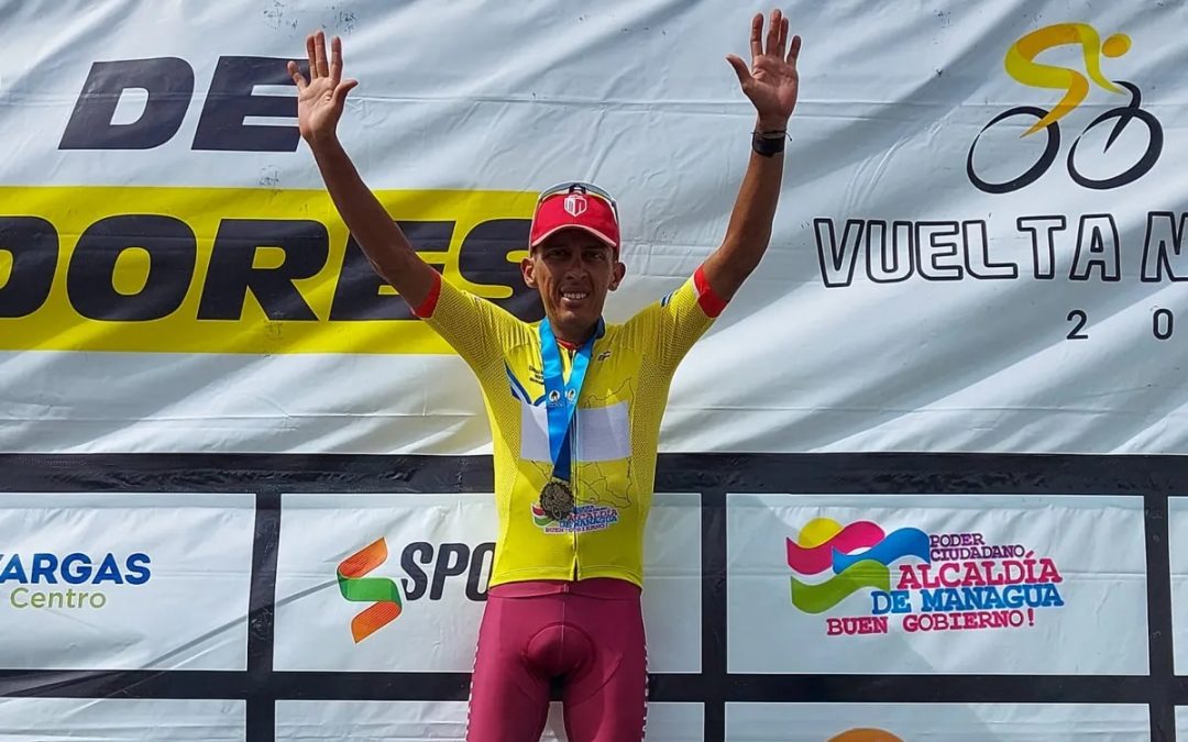 Bryan Salas domina en la etapa reina y se viste de amarillo en Nicaragua