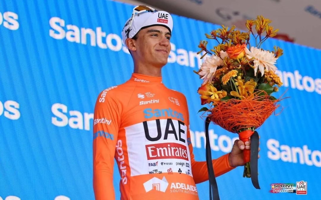 Isaac del Toro clings to the lead of the Tour Down Under after the third day