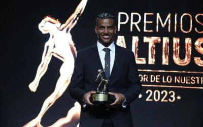 Kevin Quintero exaltado como el deportista del año y se lleva el Altius de Oro