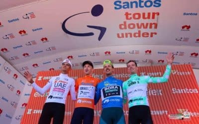 Muy bien por América en el Tour Down Under:  Jhonatan Narváez segundo e Isaac del Toro tercero
