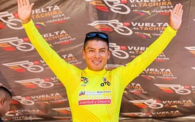 Vuelta al Táchira: Jonathan Caicedo gana la cuarta etapa y es líder