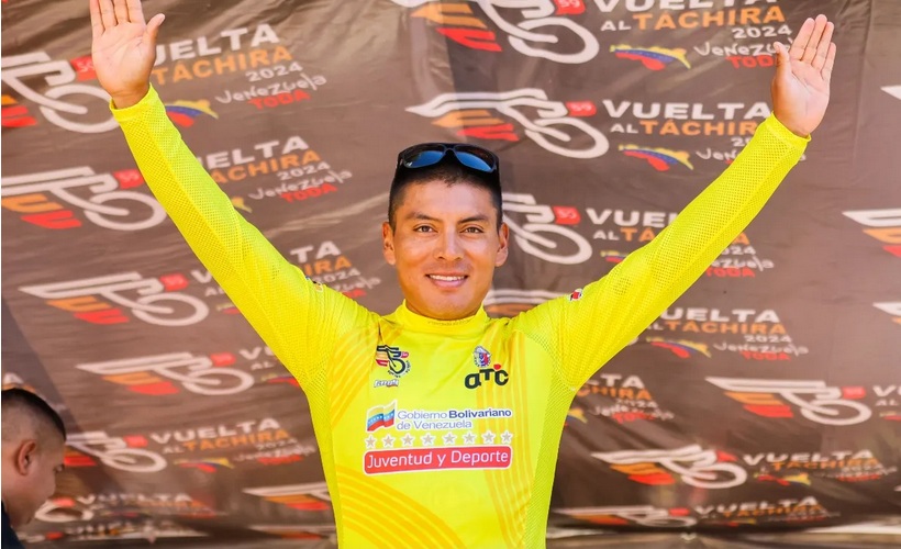 Vuelta al Táchira: Jonathan Caicedo gana la cuarta etapa y es líder