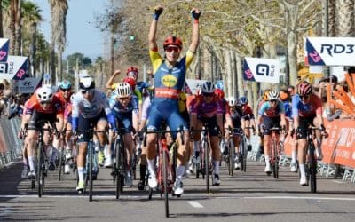 Cubana Arlenis Sierra cierra Vuelta Ciclística Valenciana con un segundo lugar parcial