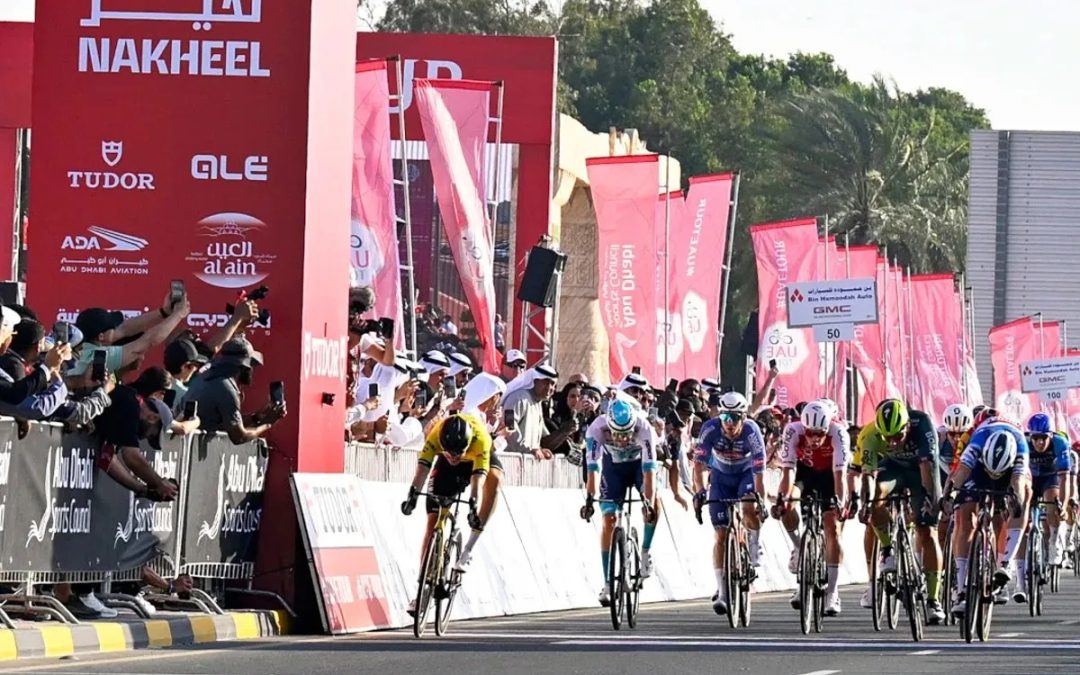 Victory of Olav Kooij in the fifth stage of the UAE Tour