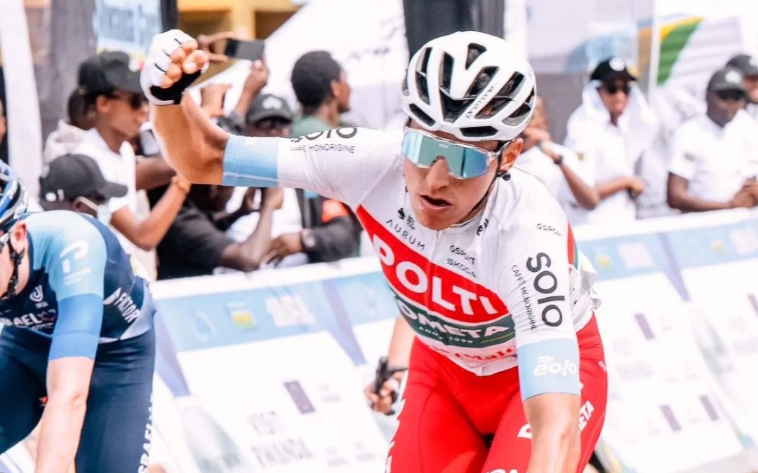 Jhonatan Restrepo triunfa en la tercera etapa del Tour de Ruanda 2024