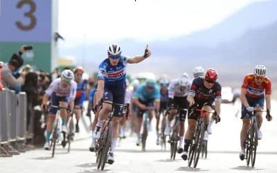 Tim Merlier arranca victorioso el UAE Tour; dos latinos en el top 10