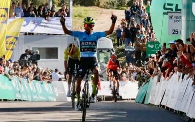 Daniel Martínez supera a Evenepoel y gana la última etapa de Vuelta al Algarve 2024