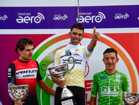 Laureano Rosas, otra vez monarca en la Vuelta Ciclística de Mendoza
