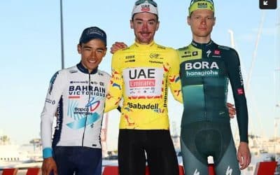 Estadounidense Brandon McNulty se lleva la Volta, Santiago Buitrago fue segundo