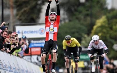 Mattias Skjelmose, el más rápido en la sexta etapa de la París-Niza