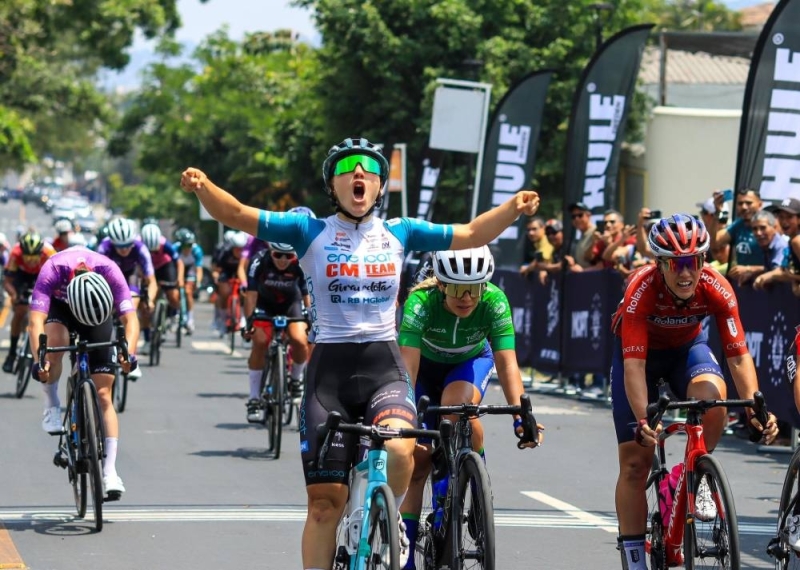 La italiana Valentina Basilico rompió el dominio de Roland en el Tour El Salvador