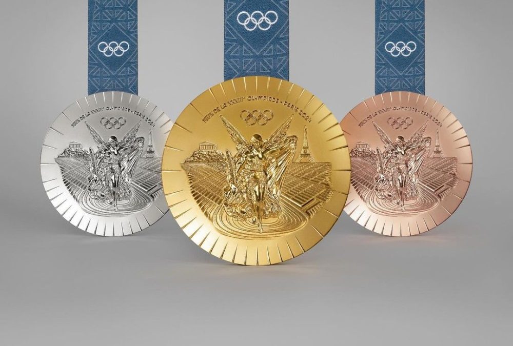 Olympic medals will feature a piece of the Eiffel Tower