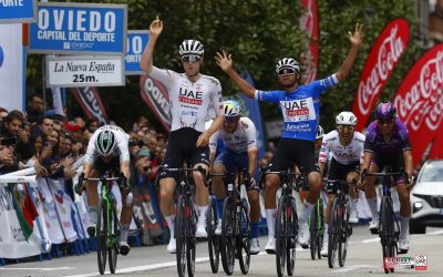 Mexicano Isaac del Toro se quedó con el título de la Vuelta a Asturias