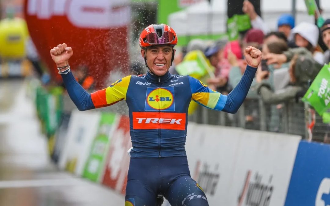 Juanpe Lopez, wins brilliant victory in Tour of the Alps and becomes leader