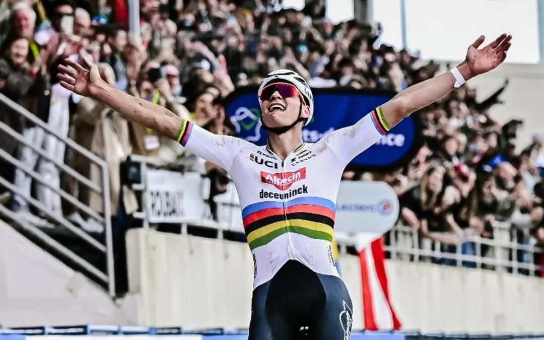 Mathieu van der Poel’s monumental and historic victory at Paris-Roubaix 2024