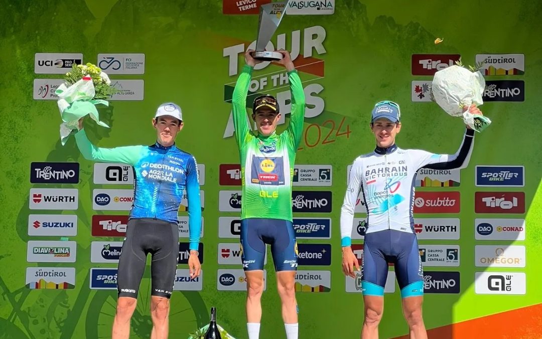 Juan Pedro López, campeón del Tour de los Alpes; etapa final para Aurélien Paret-Peintre