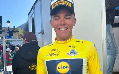 Thibau Nys subió montaña y es el nuevo líder del Tour de Romandía