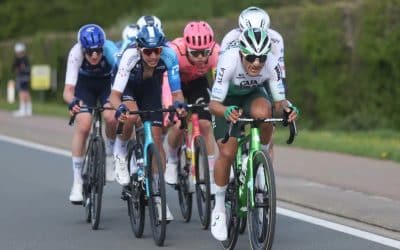 Jefferson Cepeda debuta en Flecha Brabanzona con un quinto puesto