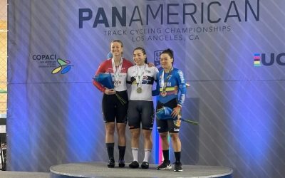 Luz Daniela Gaxiola rompió dominio estadounidense en tercera fecha del Panamericano de Pista