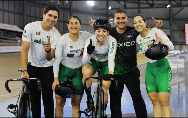 Mexico starts with two crowns in the Pan American Track Cycling Championship
