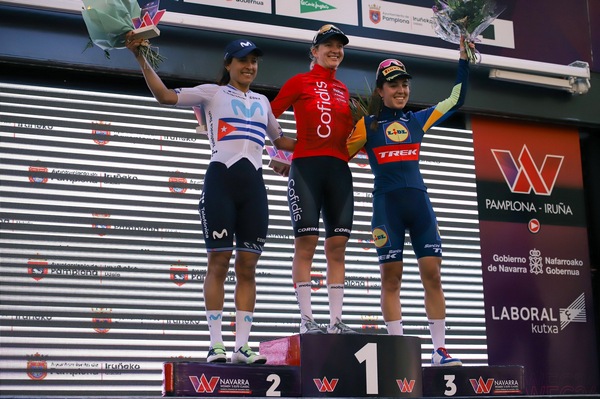 Arlenis Sierra, segundo lugar en Clásica Ciclística de Navarra