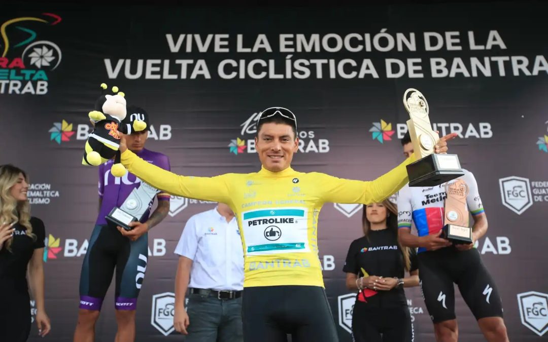 Jonathan Caicedo is crowned champion of the Vuelta Bantrab 2024
