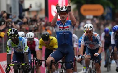 Giro de Italia 2024: Tim Merlier se impone en el primer duelo de los velocistas