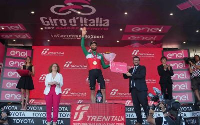Filippo Ganna se reencuentra con la victoria en la segunda crono del Giro de Italia