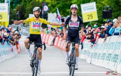 EL UAE sigue imparable en el Tour de Suiza; Egan Bernal se mantiene en el podio