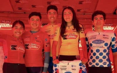 Edwin Salanic y Alison Rodas, campeones de la Vuelta del Porvenir 2024
