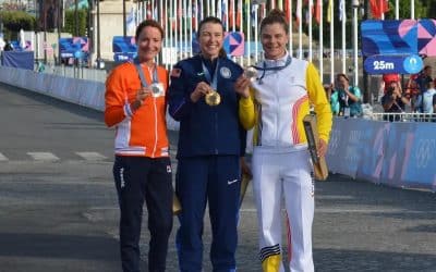 Estadounidense Kristen Faulkner se lleva el oro olímpico en la ruta por delante de las favoritas