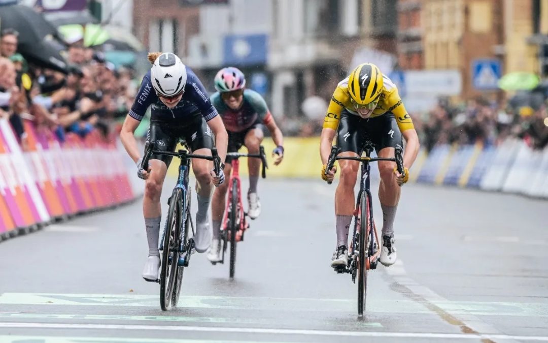 Tour de Francia Femenino 2024: Puck Pieterse vence a Demi Vollering tras un emocionante sprint