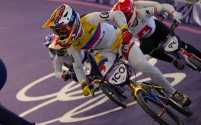 Mariana Pajón se lamenta por no ganar medalla en París 2024