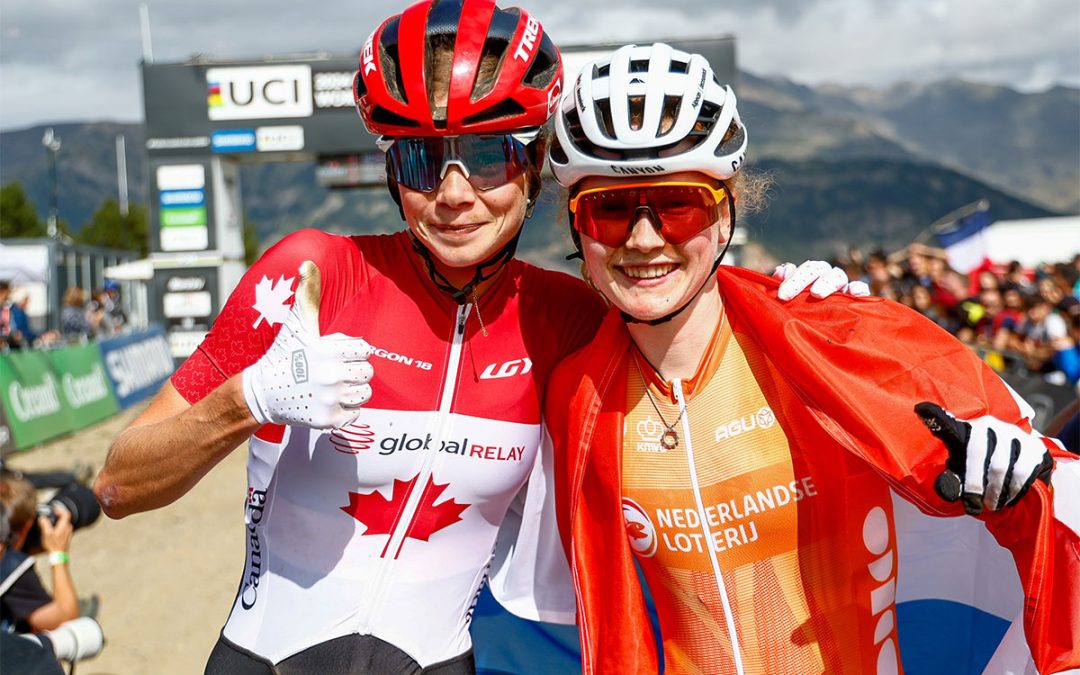 Canadiense Isabella Holmgren, campeona mundial sub 23 en Mountain Bike