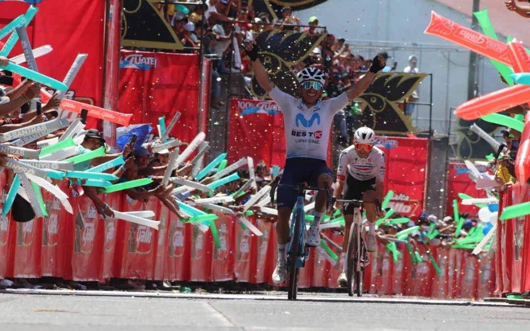 Ecuatoriano Byron Guamá domina la tercera etapa de la Vuelta a Guatemala 2024
