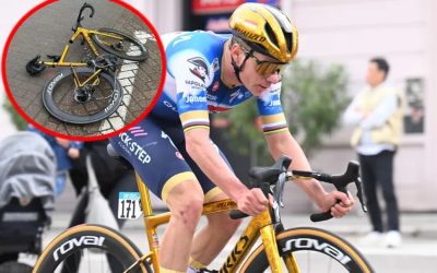 Doble campeón olímpico, Remco Evenepoel, sufre un accidente