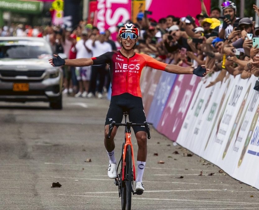 Egan Bernal se rompe la clavícula en la Clásica Jaén-Paraíso Interior