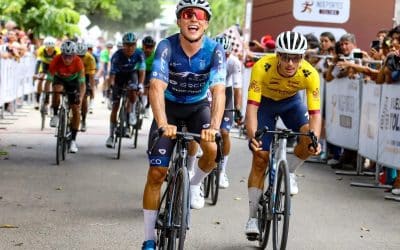 Nicolás Gómez ganó la primera etapa en línea de la Vuelta al Tolima 2025