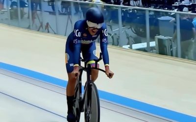 Peter Moore and Stefany Cuadrado, the best of the fourth day at Pan American Track Championships